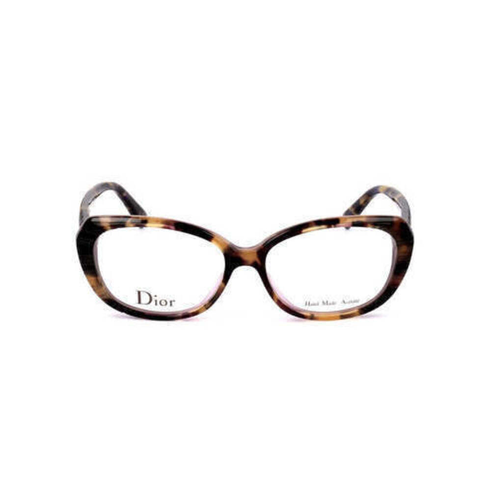 NWT Dior CD3248-2GF Havana Cat Eye 52mm Eyeglasses - Picture 2 of 5